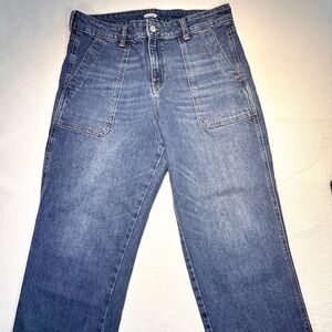 Old Navy Women's Blue Ankle & Cropped Jeans